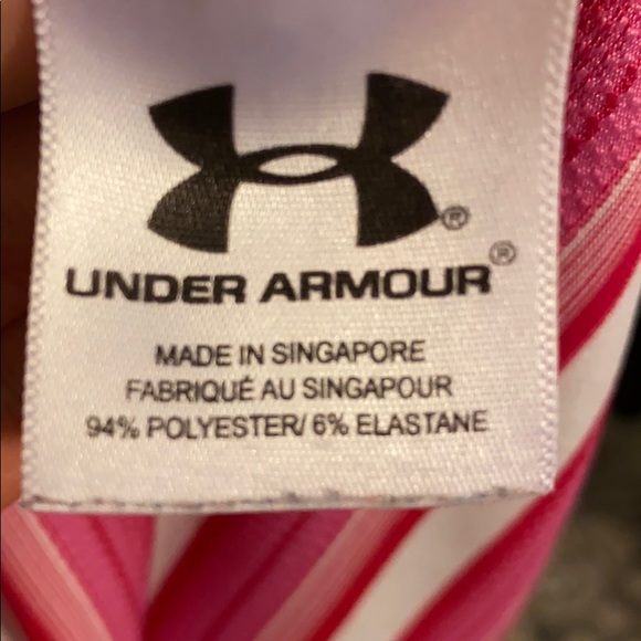 Under Armor striped golf sleeveless tank top - Picture 6 of 6